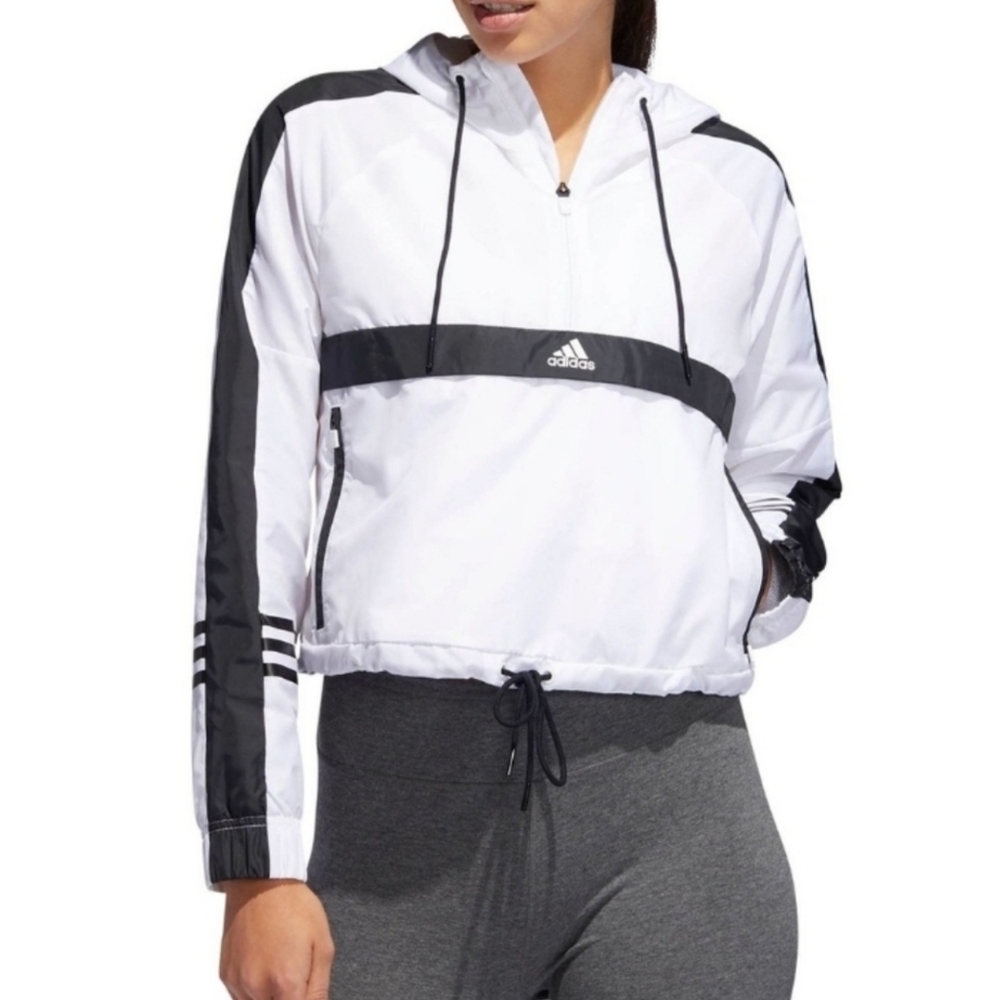 Adidas ID Wind Jacket Half Zip Hoodie
